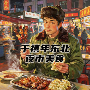 千禧年的东北,一百块钱能在夜市上吃到多少好吃的?#助眠 #助眠故事 #睡前故事