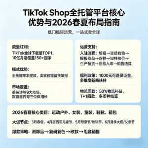 这些春夏爆款! TikTok全托管正在到处找货