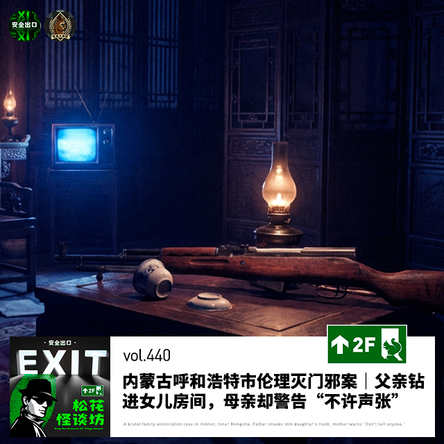 vol.440 内蒙古呼和浩特市伦理灭门邪案｜父亲钻进女儿房间，母亲却警告“不许声张”