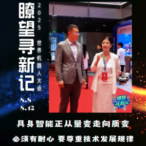 第299集 具身智能从量变到质变，必须有耐心，要尊重技术发展规律！