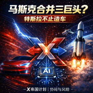 特斯拉、SpaceX、xAI合并？马斯克的战略野心