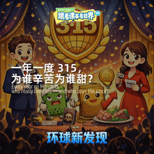 【特别加更】一年一度 315，为谁辛苦为谁甜？- 2026/03 第三周