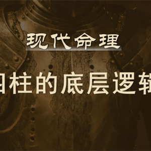88.现代命理-四柱的底层逻辑