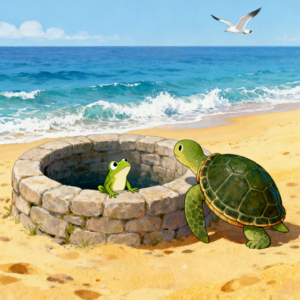 E103 成语故事小屋：井底之蛙