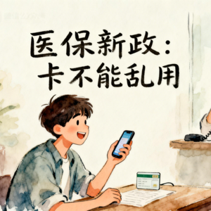 医保新规4月1日实施，尤其家人共用要合规