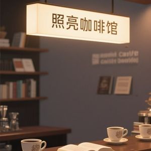 照亮咖啡馆