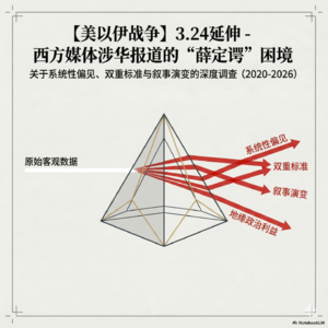 【美以伊战争】3.24延伸 - 西方媒体涉华报道的“薛定谔”困境：关于系统性偏见、双重标准与叙事演变的深度调查