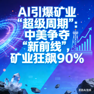 AI引爆矿业“超级周期”：中美争夺“新前线”，矿业狂飙90%