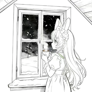 01.雪夜,热可可与沐浴后的微光