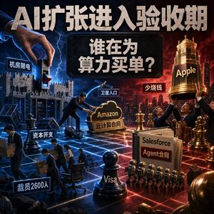 电网要限AI机房，苹果靠少烧钱冲上5万亿