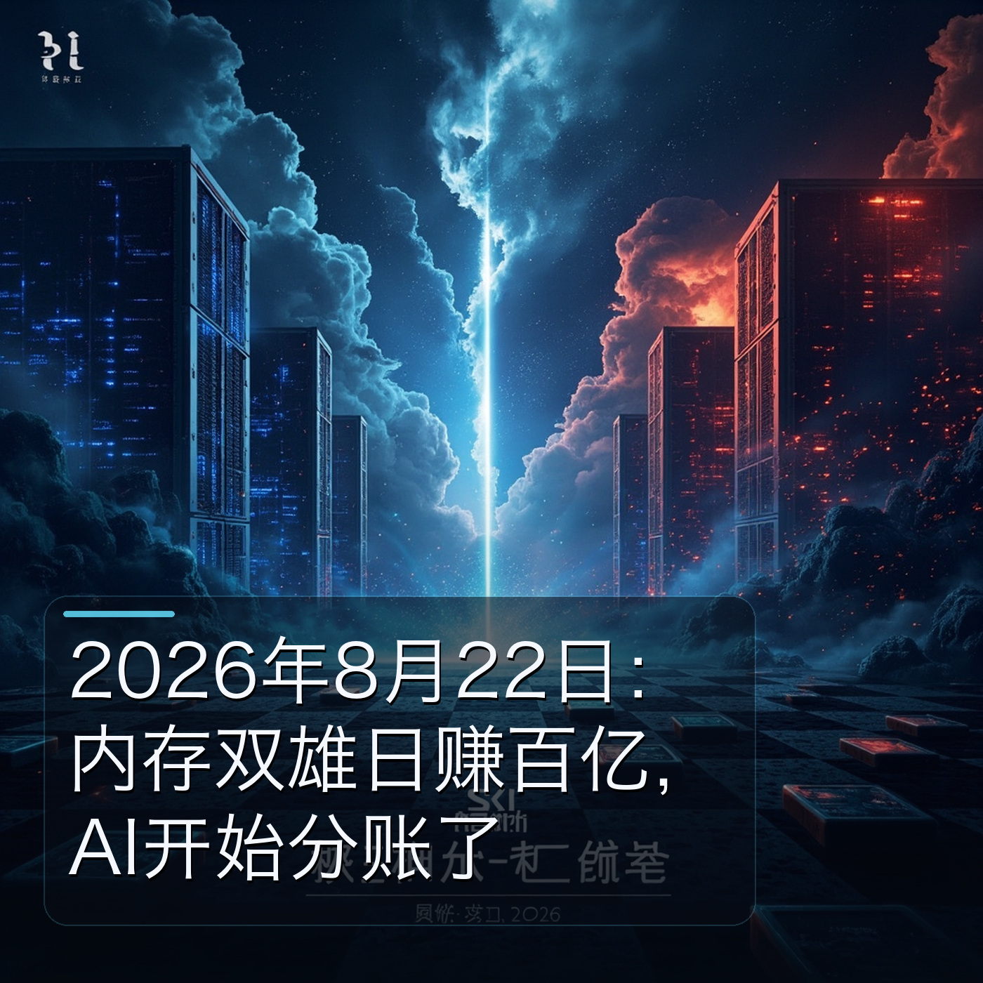 2026年8月：内存双雄日赚百亿，AI开始分账了 episode artwork