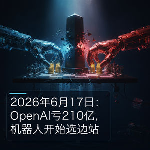 2026年6月:OpenAI亏210亿,机器人开始选边站