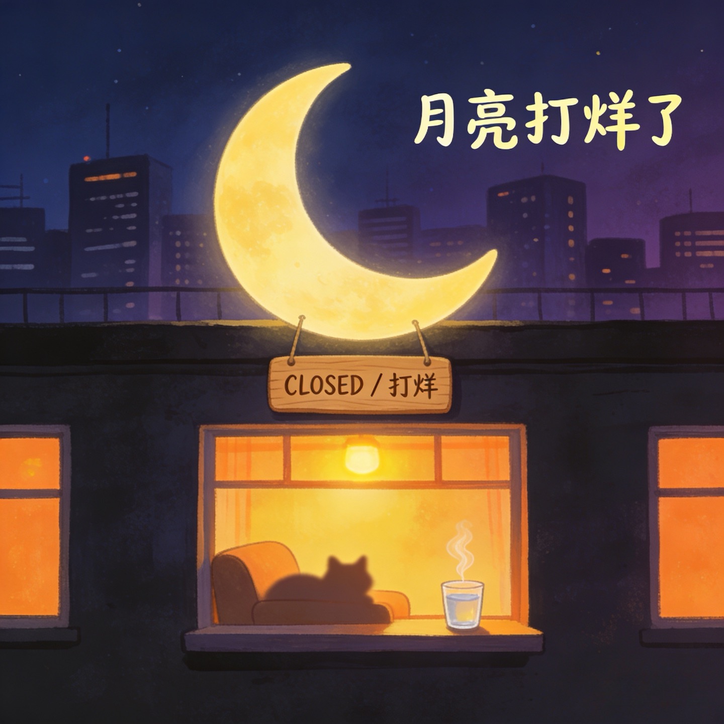 🌙月亮打烊了