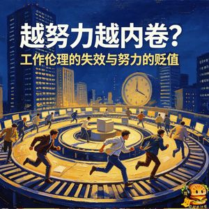 为什么越努力越内卷?—— 工作伦理的失效与努力的贬值
