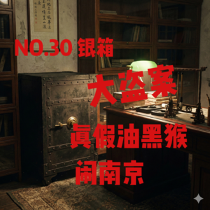 NO.30 银箱大盗案：真假油黑猴闹南京