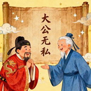 E198 成语故事小屋：大公无私
