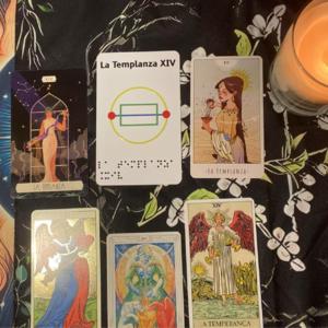 塔罗全套78张牌精解:14 节制