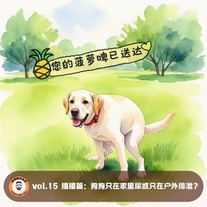 vol.15 插播篇：狗狗只在家里尿或只在户外排泄？