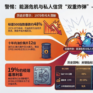 重演70年代滞胀危机？私人信贷再爆雷与美联储主席“难产”，美股6600点保卫战！