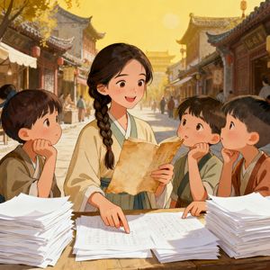 E229 成语故事小屋：洛阳纸贵