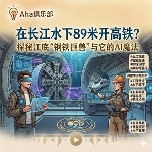 Vol7.2【热点】在长江水下89米开高铁？探秘江底“钢铁巨兽”与它的AI魔法