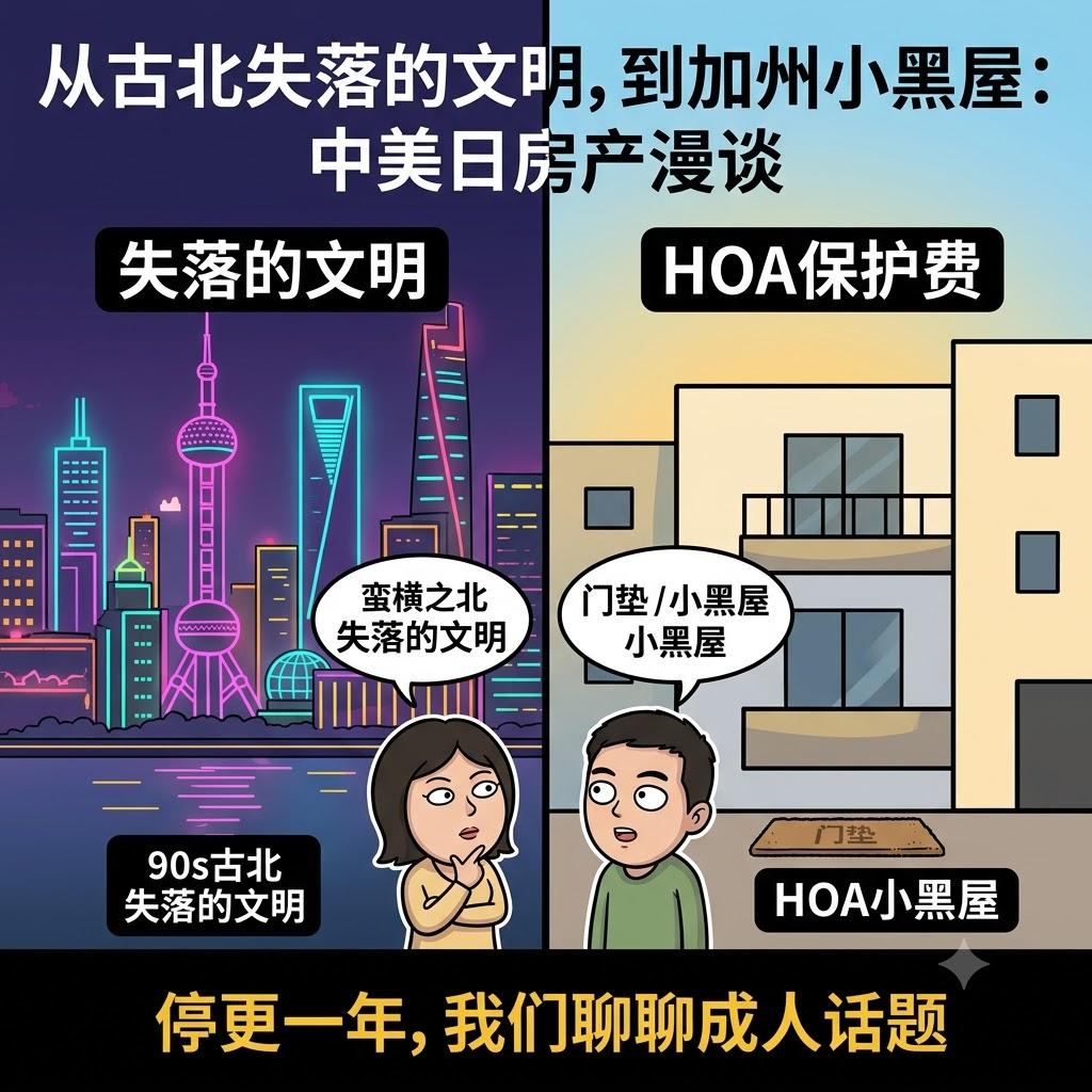 VOL.32(上）一块门垫引发的惨案：从加州小黑屋HOA，聊到上海古北失落的文明 episode artwork