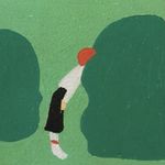 在滕王阁散心的麋鹿