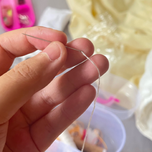 在盛夏时节回一趟老家听着都开心呀&继承了妈妈教的针线活，歪歪扭扭又怎样呢