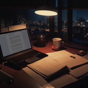 Vol.05 某个赶工的夜晚 你打开太空赫兹 边听电台边工作 | Lofi频道 氛围 白噪音