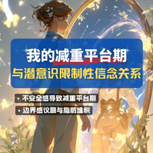 减重平台期与你潜意识限制性信念关系