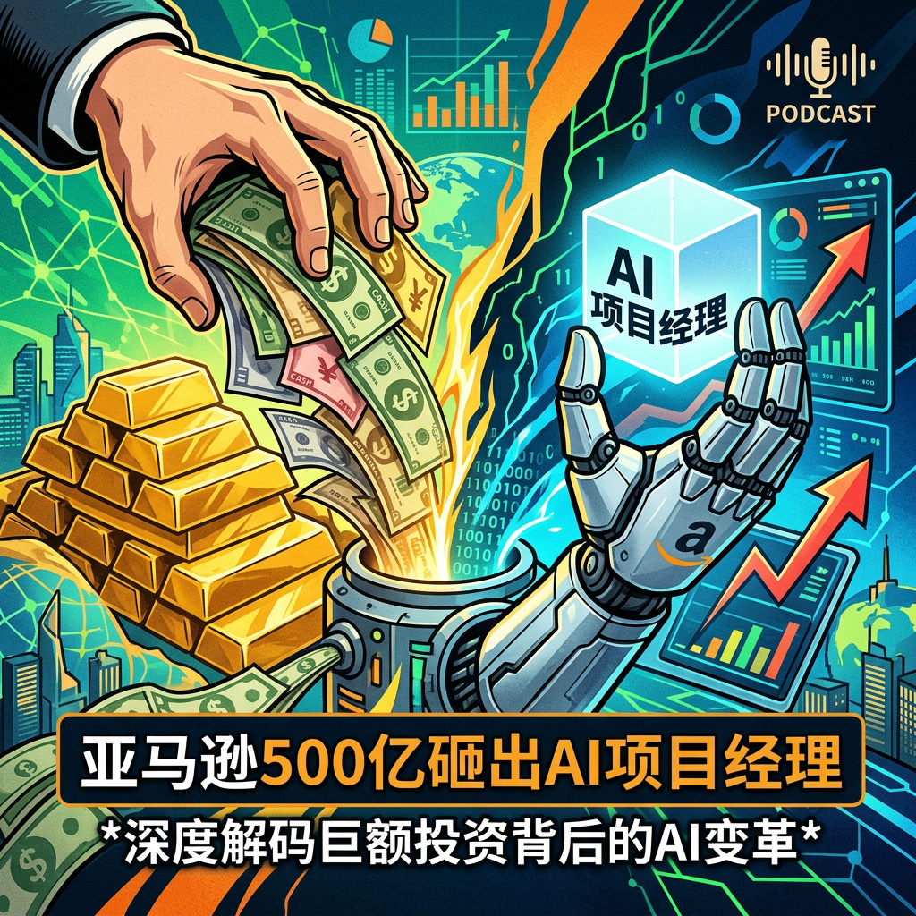 【科技路边摊】亚马逊500亿砸出AI项目经理 episode artwork