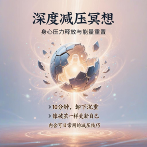 深度减压冥想|身心压力释放与能量重置