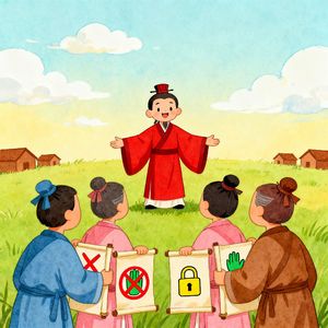 E156 成语故事小屋：约法三章