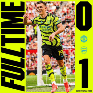 095期:就让这场大雨全都落下,不用再去证明 | 英超23/24赛季第37轮-曼联0:1阿森纳