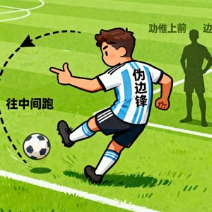 26.伪边锋:边路的“卧底”中场