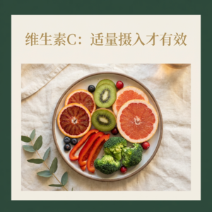 维生素C：适量摄入才有效