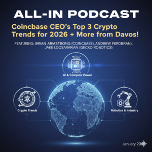 Coinbase CEO 预测 2026 年三大加密趋势及达沃斯更多洞见