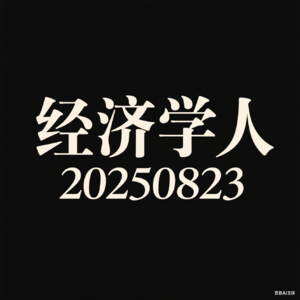 《经济学人》周刊20250823