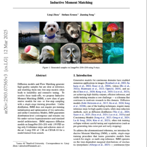 【第252期】Inductive Moment Matching for Generative Modeling