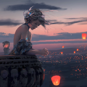 Even the Smallest Light Waits for the Dark to Pass