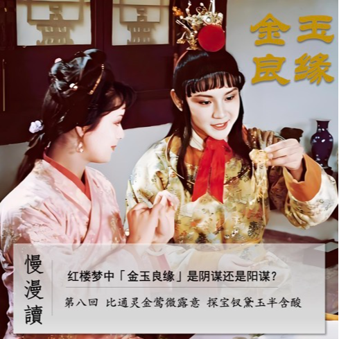 cover of episode 028」红楼梦中金玉良缘是阴谋还是阳谋｜慢漫读