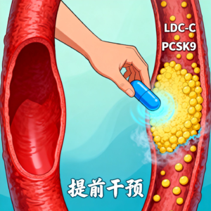 今天3分钟我们来聊聊没心梗中风？血脂也得狠降！