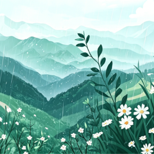 【发呆白噪音】春雨，让万物变得柔软