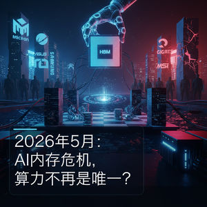 2026年5月:AI内存危机,算力不再是唯一?