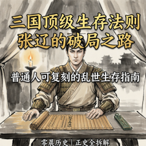 Vol.55 三国正史局 22 |正史张辽全传：三国乱世里的顶级生存法则