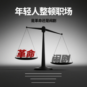 年轻人整顿职场：是“革命”还是“闹剧”？