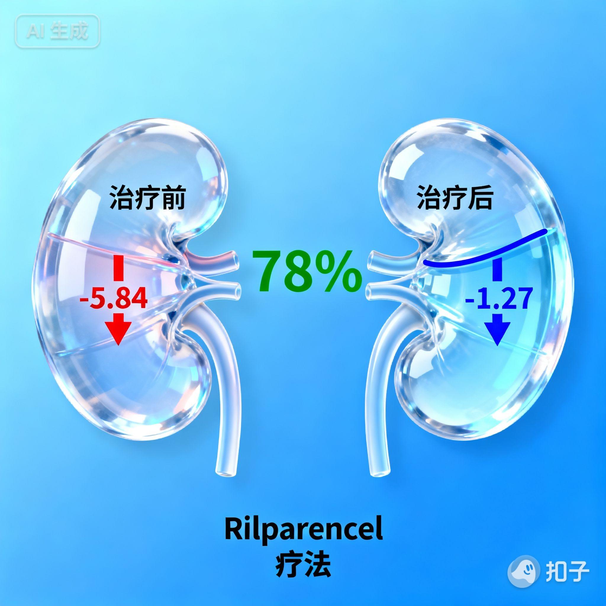 今天3分钟我们来聊聊双侧肾脏注射两次自体细胞，糖尿病肾病患者年eGFR下降率减缓78% episode artwork