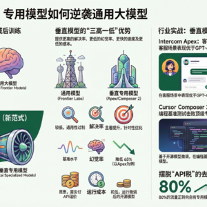AI正在进入从通用模型转型垂直模型的新时代