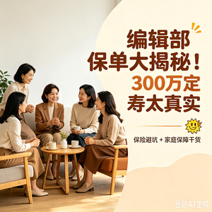 P47 编辑部保单大揭秘！16 份保单 / 300 万定寿太真实✨