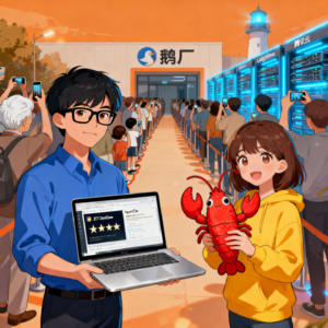 领数字鸡蛋？OpenClaw热潮席卷鹅厂